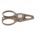 SURIEEN Fishing Tackle Fish Lip Stainless Steel Control Scissor Snip Fishing Grip Set Nipper Pincer Parts Tools Clip Clamp Cutter Plier