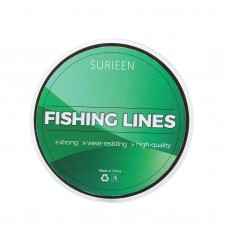 SURIEEN 100M 3# Fluorocarbon Fishing Line clear 13.95LB Carbon Fiber Leader Line fly fishing line