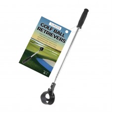 SURIEEN Golf Ball Retriever Tool Retractable Stainless Steel Shaft Saver Telescopic Golf Ball Pickup Scoop
