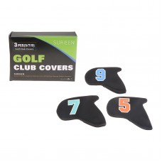 SURIEEN Universal Golf Iron Headcover Protection Cover Golf Club Cover Protector Outdoor Antiscratch