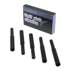 SURIEEN 5Pcs Black Golf Club Carbon Fiber Extension Rods Shaft Kit Butt Extender Stick for Graphite Shaft Putter Golf Accessories