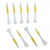 SURIEEN 10pcs Professional Golf Tees 69mm Wooden Golf Wood Tees