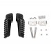 HZ-MONSTAR Motorcycle Rear Footrest Foot Pegs fit for Kawasaki Ninja 650R 2013 2012 2011