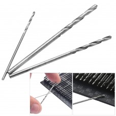 Dophee 20x Tiny Precision Twist Drill Bit 0.3mm-1.6mm Mini Micro Drill Craft Hobby Tool