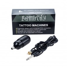 Bamatay Professional Tattoo Pen Rotary Tattoo Machine & Permanent Makeup Pen Powerful Motor Needle Cartridges for Tattoo Artists