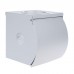 DRELD Towel dispensers WC Tissue Box Wall-mounted Toilet Ashtray Rack Silver Shower Room Pendant Space Aluminum Storage Box