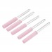 DRELD 5Pcs Chainsaw 3/16" 4.8mm Grinding Stone Sharpener Grinding Tips Burr File Rotary Tools Parts