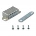 DRELD Stainless Steel Door Stop Magnet Latch Lock Cabinet Bumper Catch with Screws Furniture Closer Push Open System Fitting Hardware