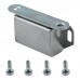 DRELD Stainless Steel Door Stop Magnet Latch Lock Cabinet Bumper Catch with Screws Furniture Closer Push Open System Fitting Hardware