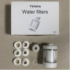 Yetaha Faucet Splash Water Filters Universal Tap Adapter Kitchen Rotatable Tap Bubbler Extender Faucet Purifier Sprayer for Head Show