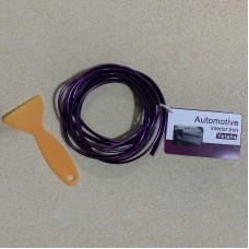 Yetaha Purple 3m Automotive Interior Trim Strips Universal Car Gap Fillers Automobile Molding Line