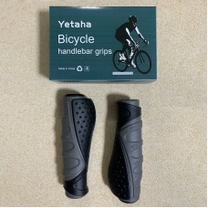 Yetaha MTB Bicycle Grips Shockproof Bike Handlebar Cover Anti-Slip Grips Ergonomic Cycling Rubber Ball Handle Grips