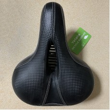 Yetaha Bicycle Saddle Seat Cushion Mountain Road Bike Wide Seat Bicycle Accessories Shock Absorber Hollow Breathable Cycling Parts