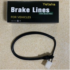 Yetaha Durable Motorcycle Drum Type Single Disc Front Brake Line Brake Light Switch for Motorbike Motorcycle Supplies