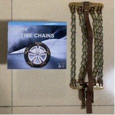 Yetaha 1 x Steel Car Tire Snow Chains Truck Car Tyre Wheel Anti-skid Universal Chains Winter Emergency Vehicles Wheel Ice Chain Strap