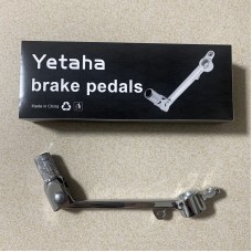 Yetaha Silver Chrome Folding Brake Shift Pedal Foot Lever For HONDA CBR 600 F4 F4i 1999-2006