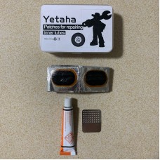 Yetaha Bike Cycling Tire Repair Kit Set Inner Tube Patching Tyre Filler Glue Free Cold Patch Sealant Fix Portable Tirefit
