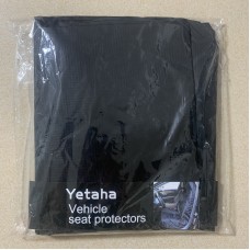 Yetaha Universal Black Dust Proof Oil-proof Car Rear Seat Protector for Auto Repair/Cargo Freight/Fishing