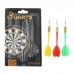 Gohantee 3PCS Darts Professional Brass Barrel Dart Arrows Entertainment Accessories for Party Bar Dart