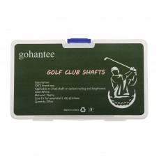 Gohantee 10Pcs Golf Club Shaft Extension Extender Replacement White Plastic Fit Wood/Iron Club