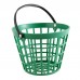 Gohantee Portable Golf Ball Basket Green Durable Nylon Golfball Container Carriers with Handle