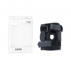 Nwbly Adjustable Breathable Knee Brace Orthopedic Stabilizer Knee Pads Support Guard with Inner Flexible Hinge Sports Knee Pads